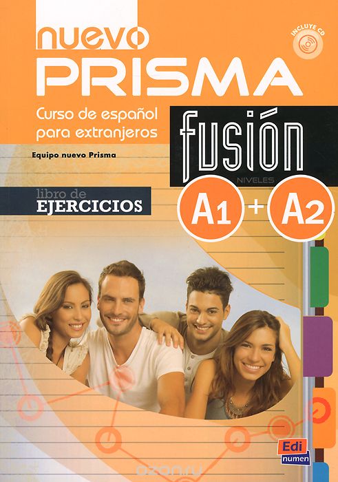 Nuevo prisma fusion: A1 + A2: Libro de ejercicios (+ CD)