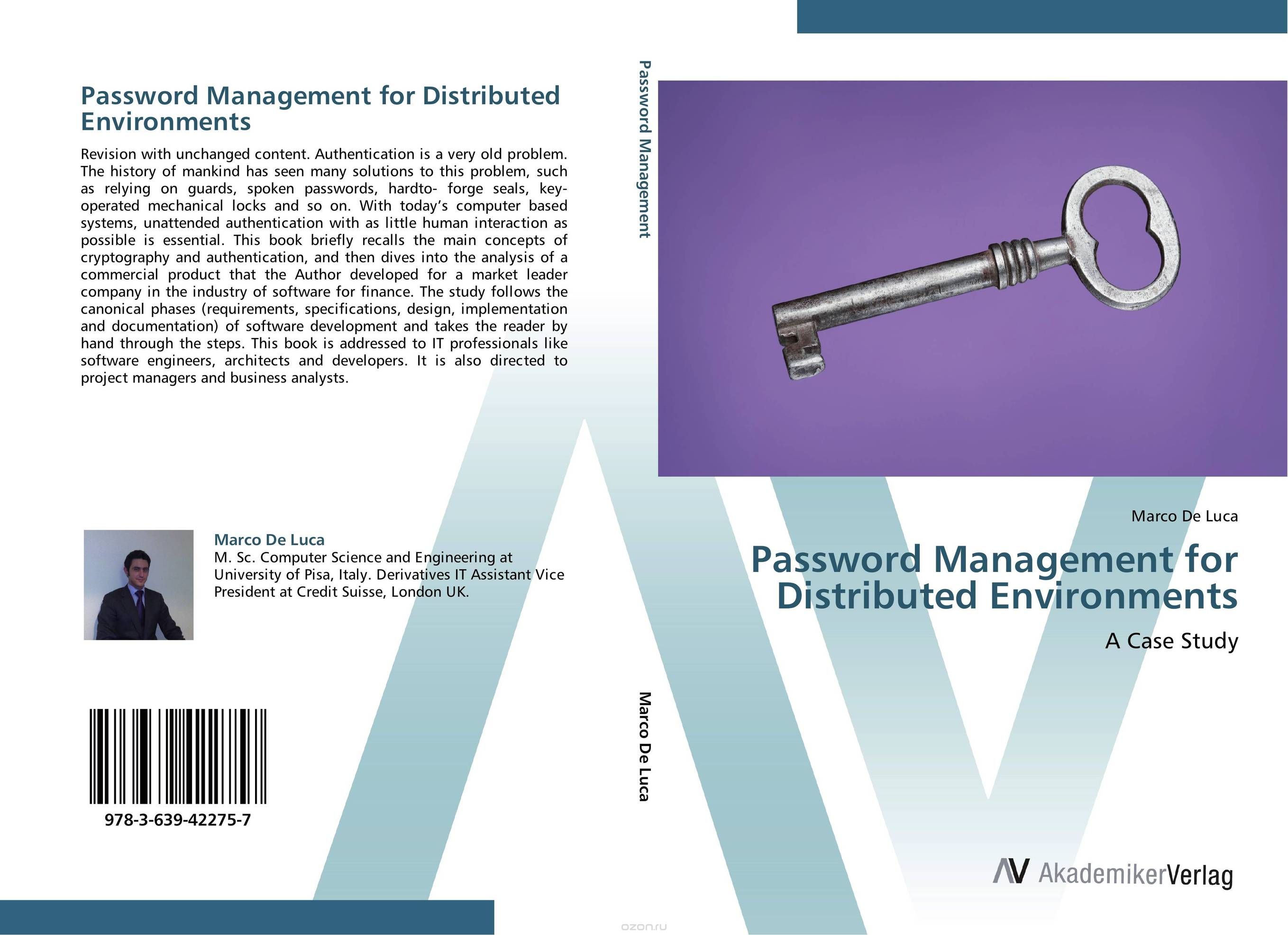 Скачать книгу "Password Management for Distributed Environments"