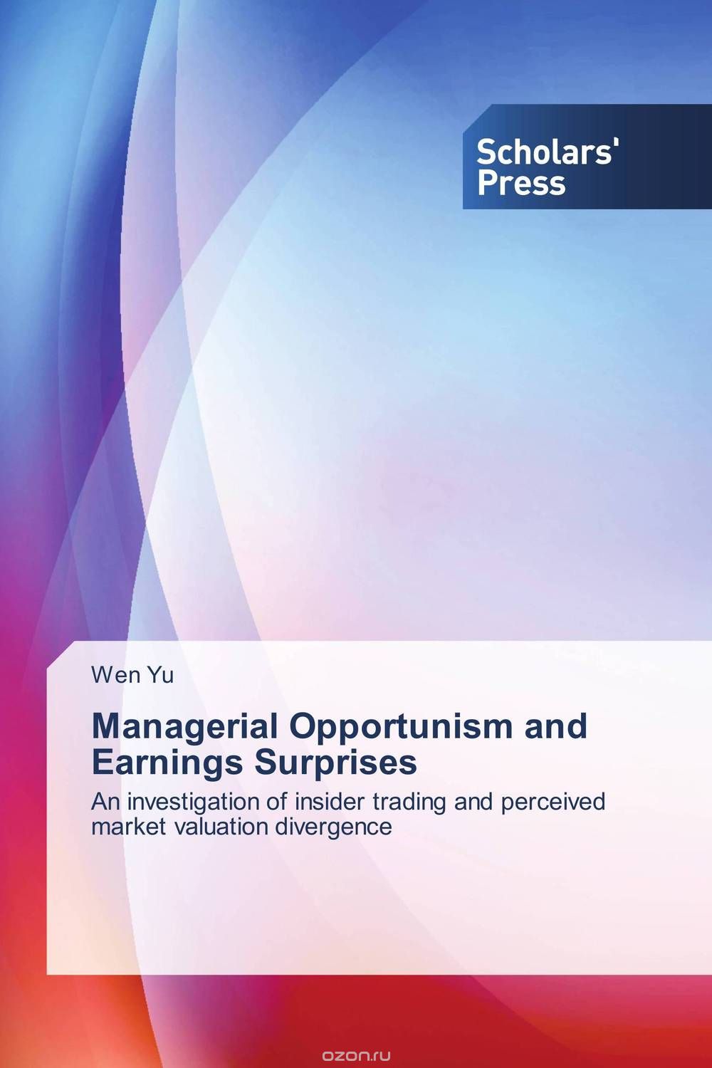 Скачать книгу "Managerial Opportunism and Earnings Surprises"