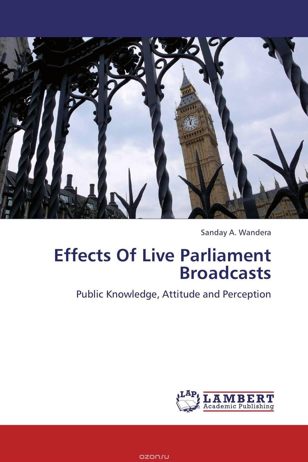 Скачать книгу "Effects Of Live Parliament Broadcasts"