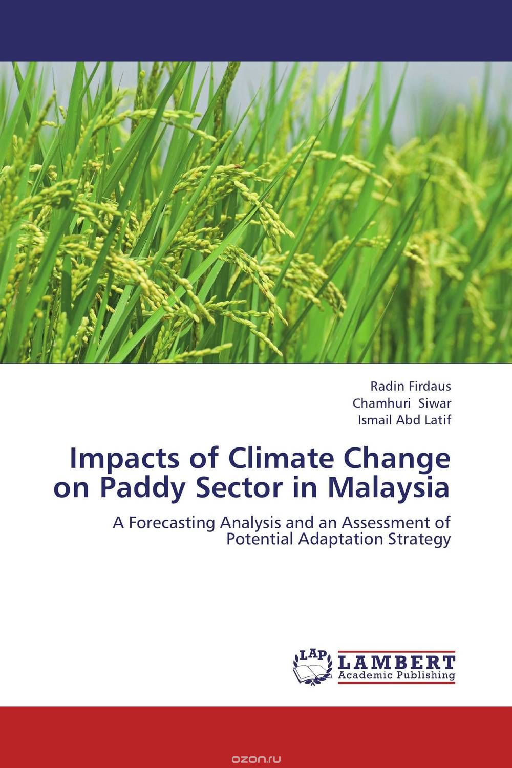 Impacts of Climate Change on Paddy Sector in Malaysia