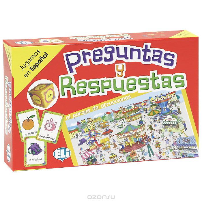 Скачать книгу "Preguntas y respuestas (набор из 66 карточек)"
