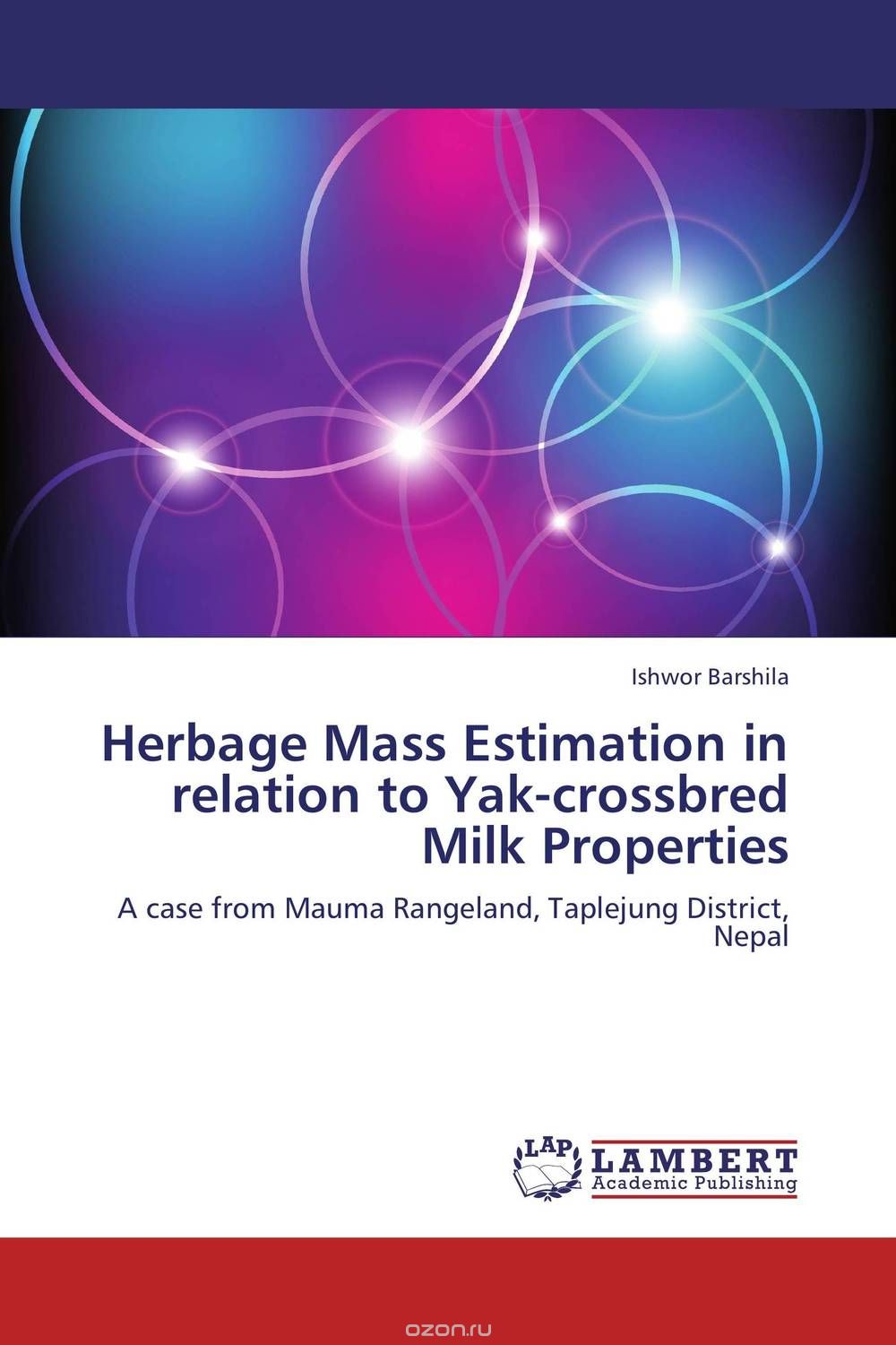 Herbage Mass Estimation in relation to Yak-crossbred Milk  Properties