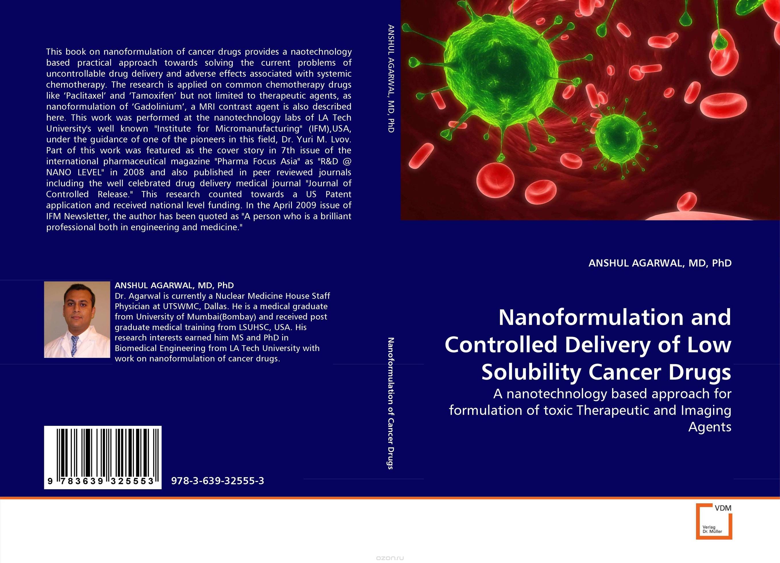 Скачать книгу "Nanoformulation and Controlled Delivery of Low Solubility Cancer Drugs"