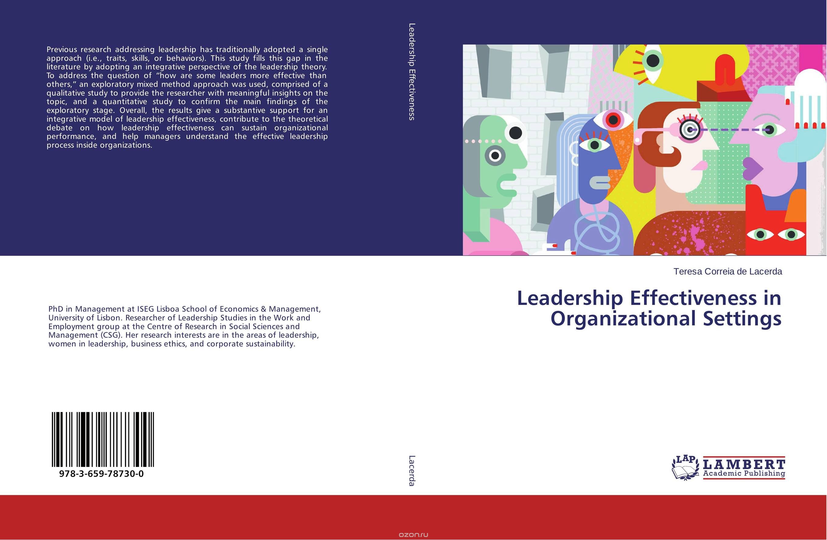 Скачать книгу "Leadership Effectiveness in Organizational Settings"