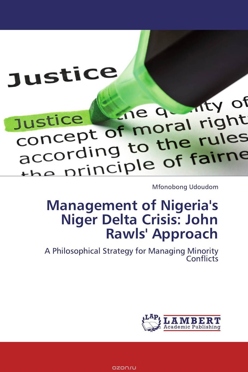 Management of Nigeria's Niger Delta Crisis: John Rawls' Approach