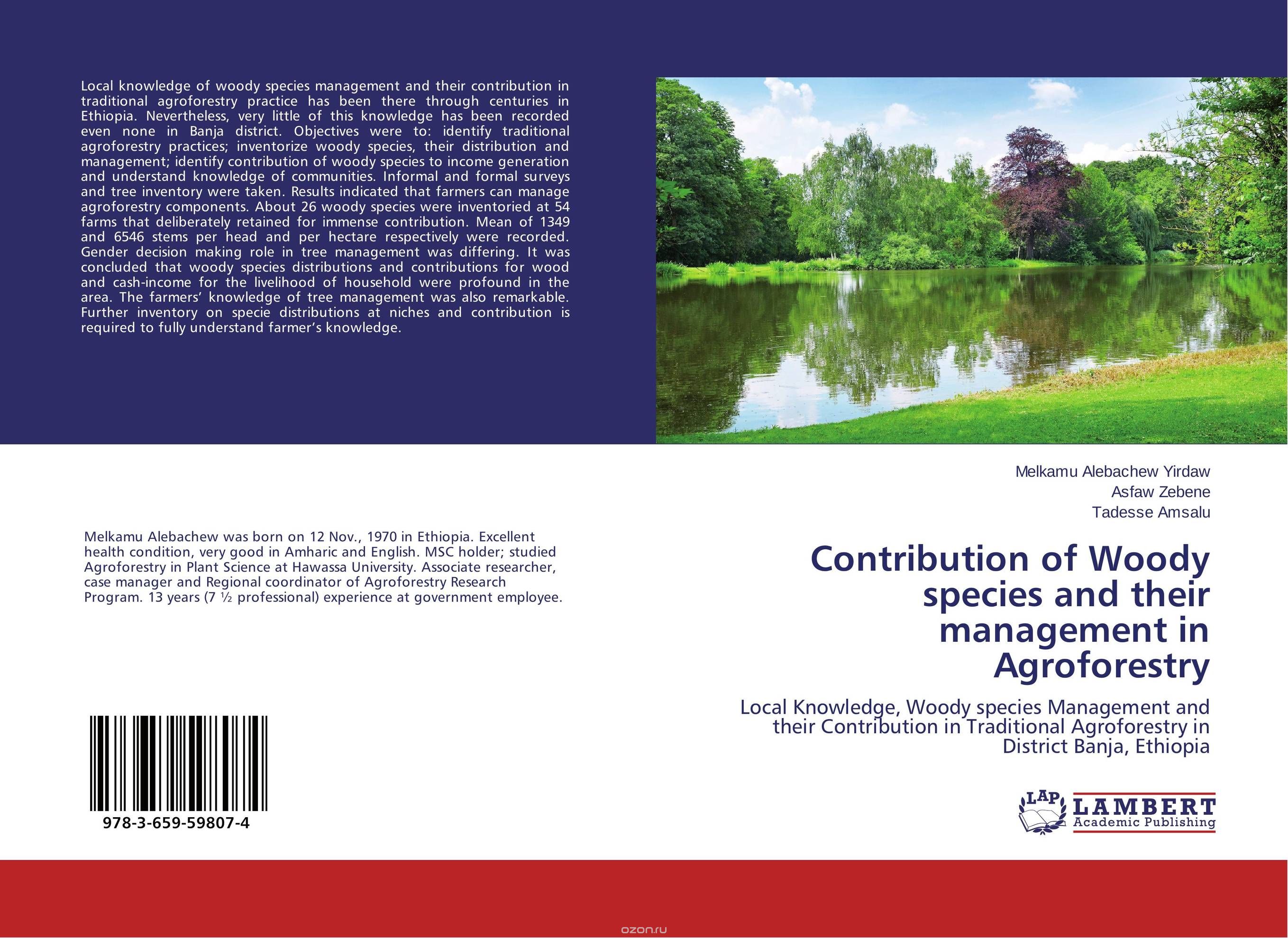 Скачать книгу "Contribution of Woody species and their management in Agroforestry"