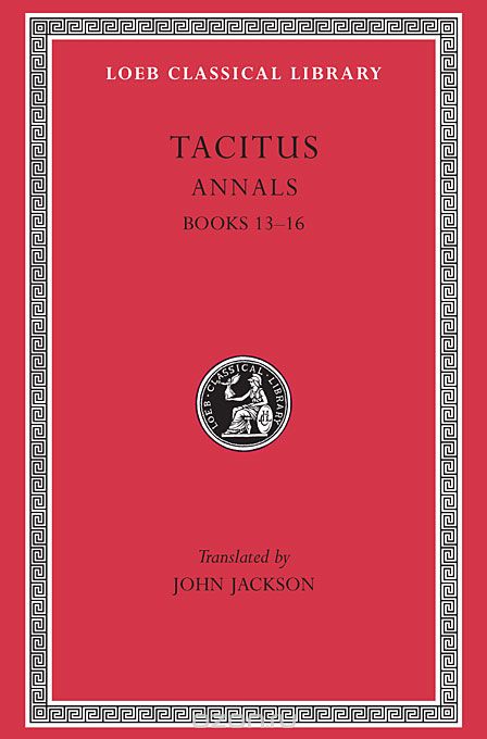 Annals XIII–XVI L322 V 5 (Trans. Jackson)(Latin)