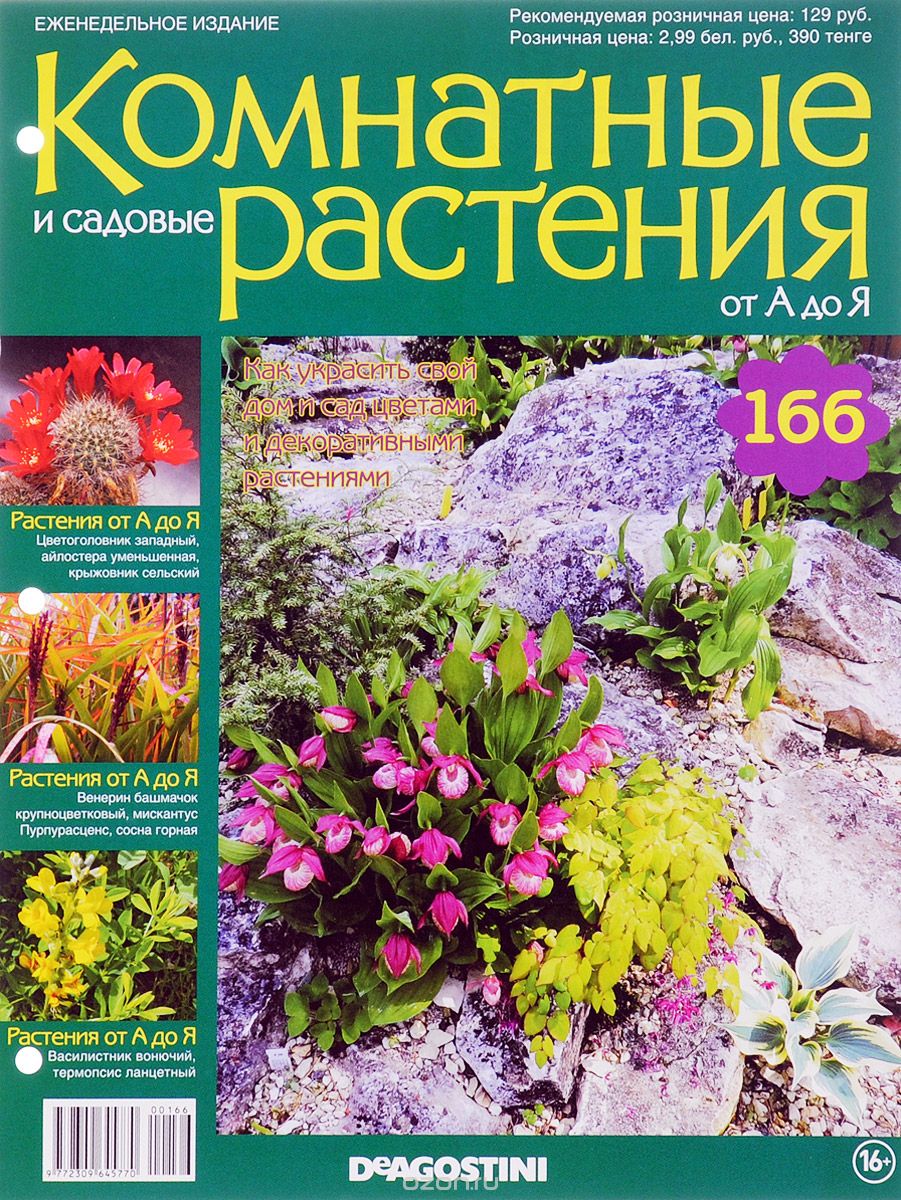 Журнал "Комнатные и садовые растения. От А до Я" №166