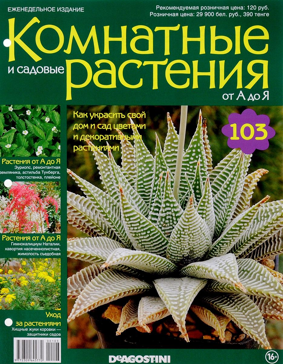Журнал "Комнатные и садовые растения. От А до Я" №103