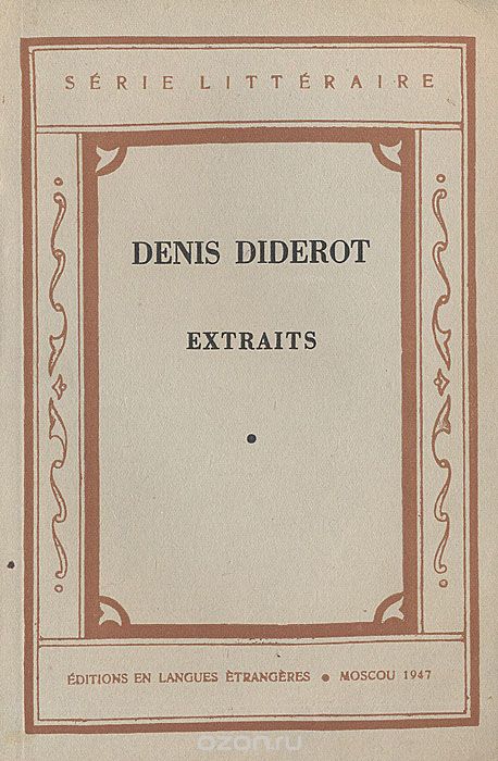 Denis Diderot. Extraits