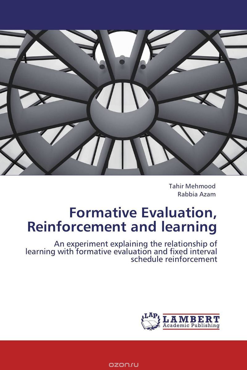 Скачать книгу "Formative Evaluation, Reinforcement and learning"