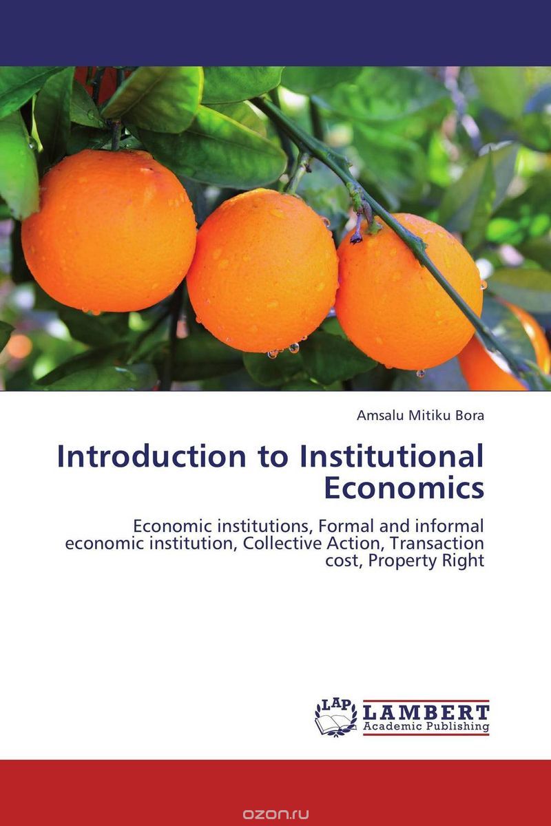 Скачать книгу "Introduction to Institutional Economics"