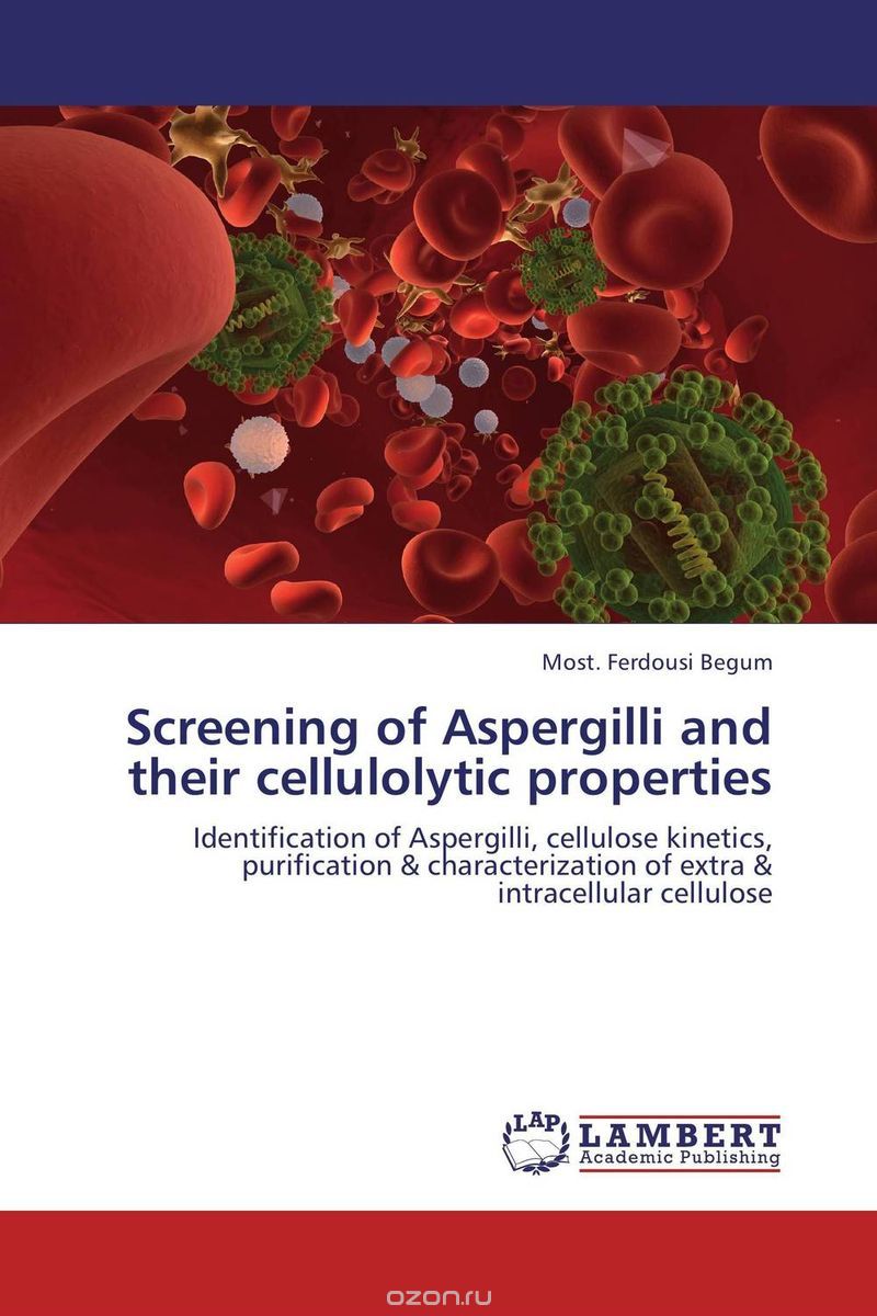 Screening of Aspergilli and their cellulolytic properties