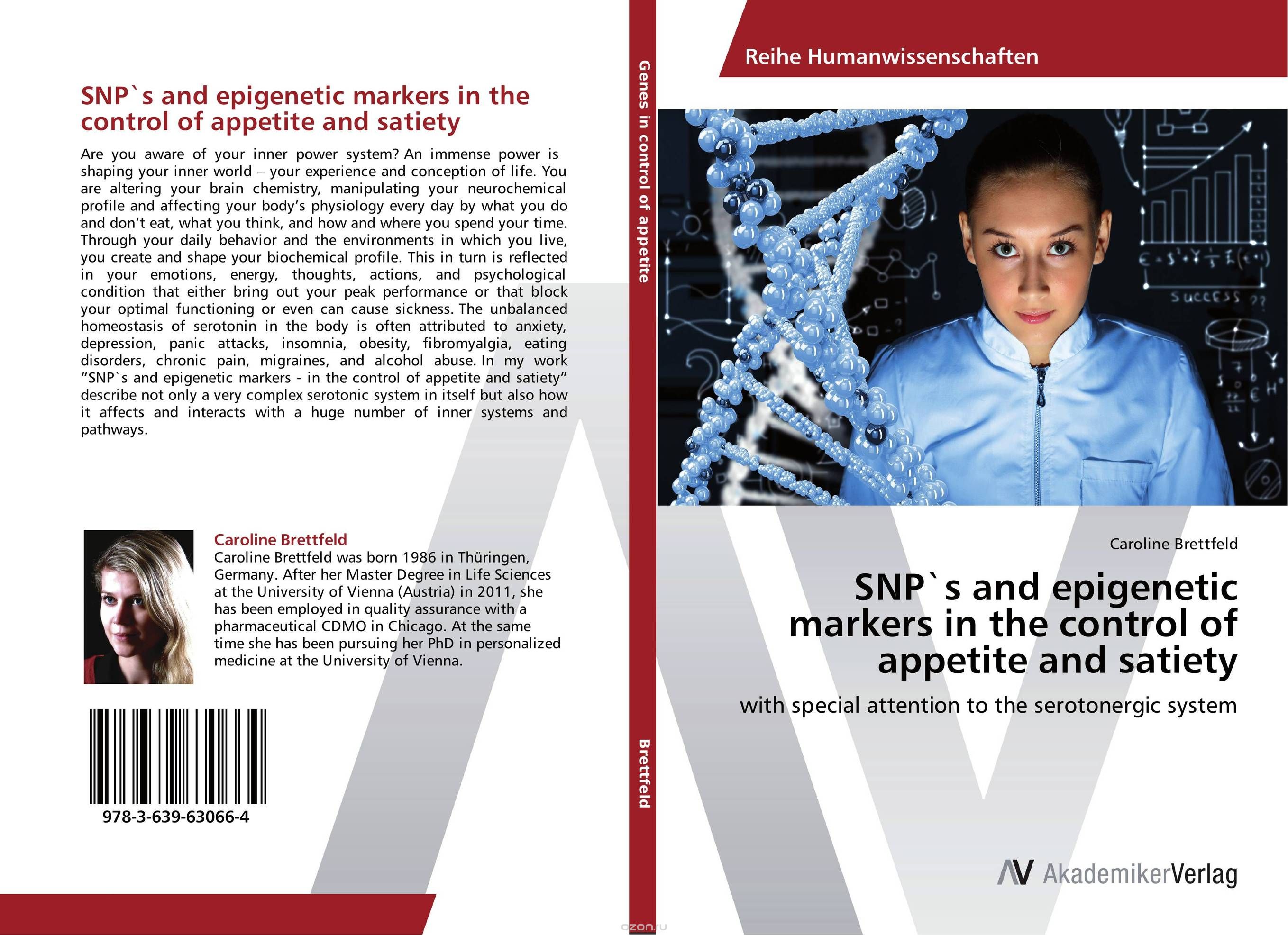Скачать книгу "SNP`s and epigenetic markers in the control of appetite and satiety"