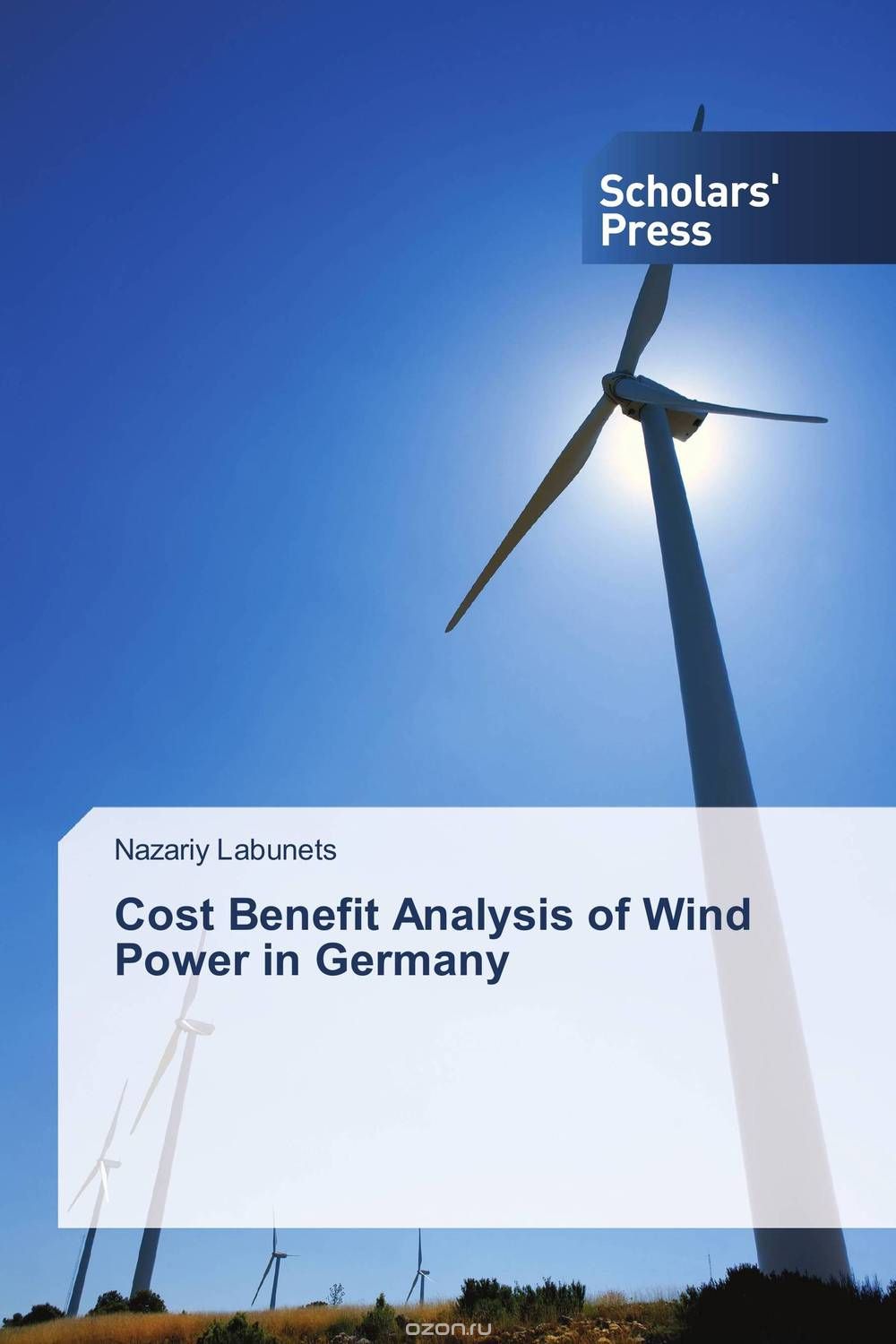 Скачать книгу "Cost Benefit Analysis of Wind Power in Germany"