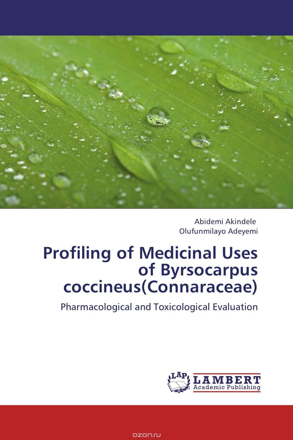 Скачать книгу "Profiling of Medicinal Uses of Byrsocarpus coccineus(Connaraceae)"