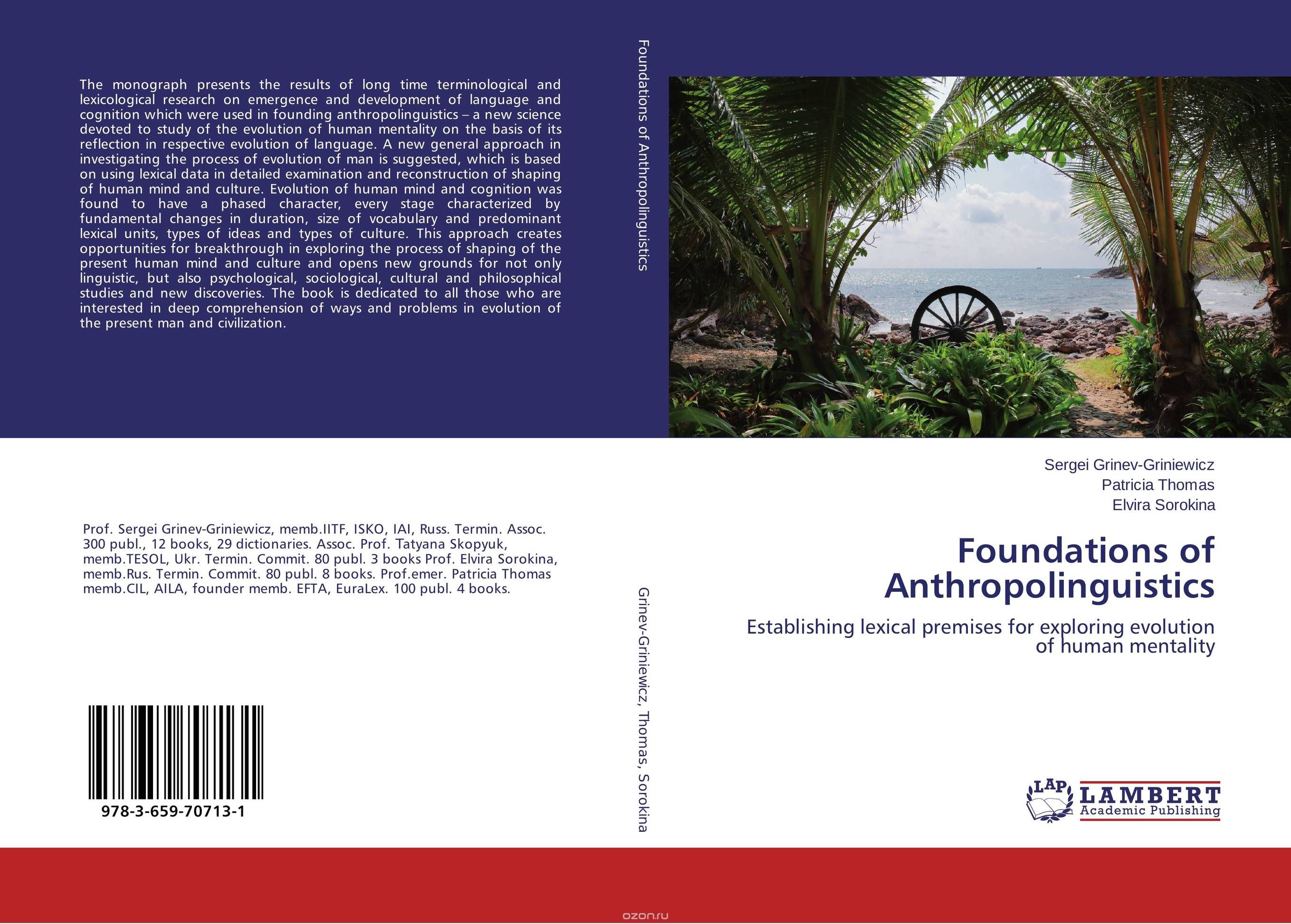 Foundations of Anthropolinguistics