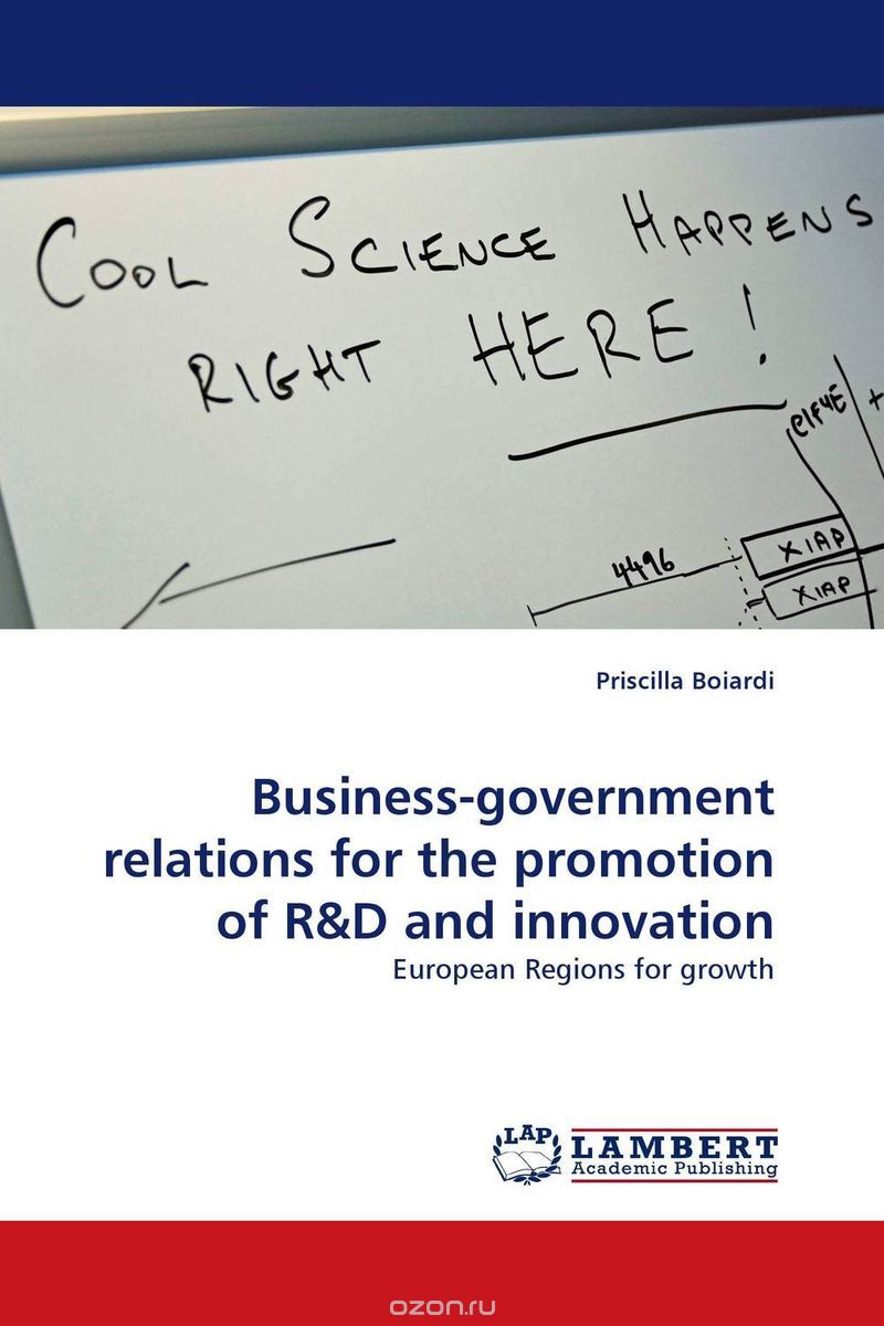 Business-government relations for the promotion of R&D and innovation