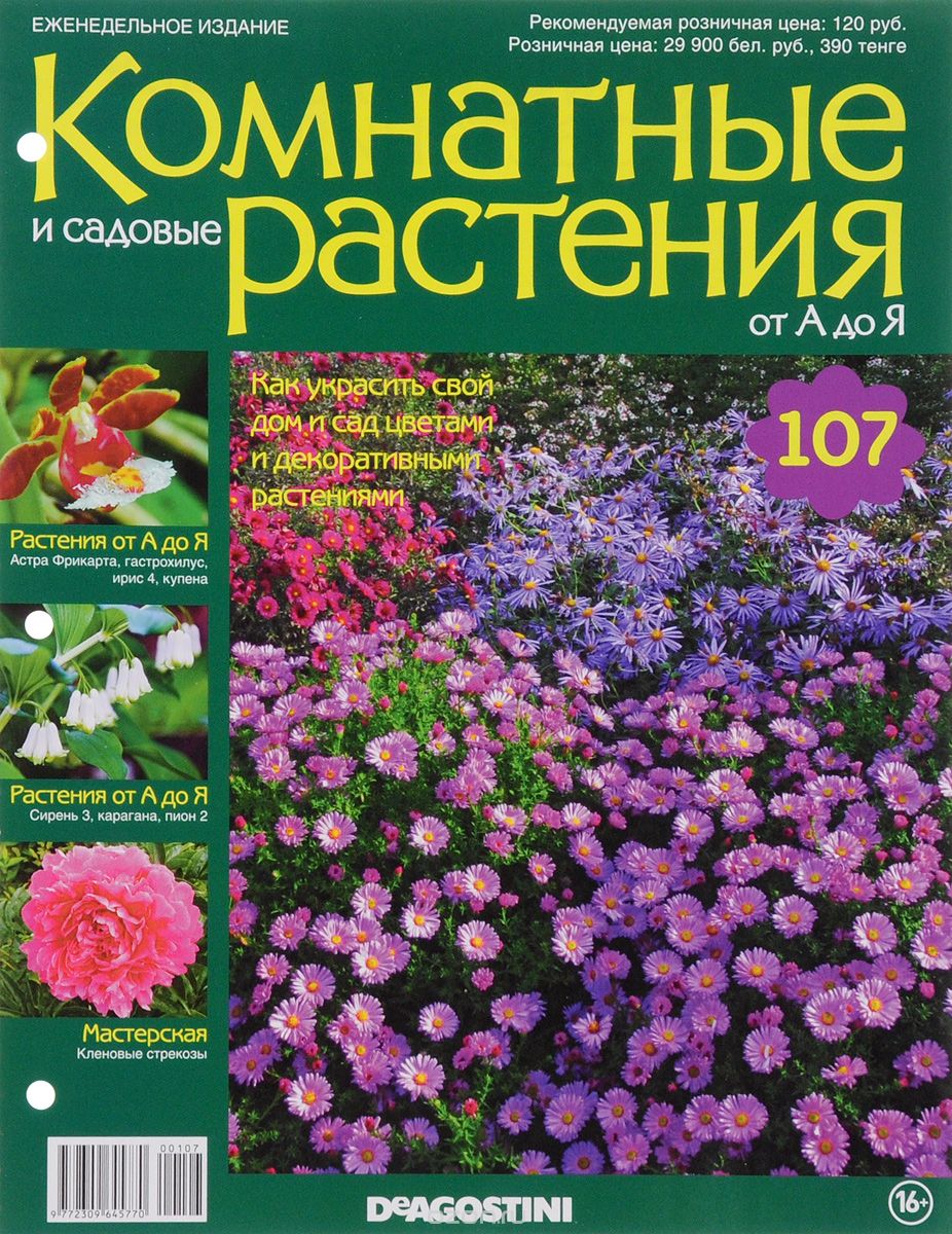 Журнал "Комнатные и садовые растения. От А до Я" №107