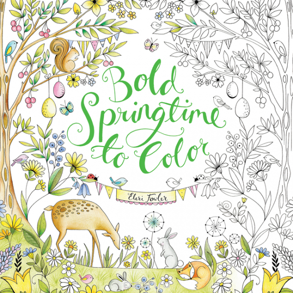 Скачать книгу "Bold Springtime to Color"